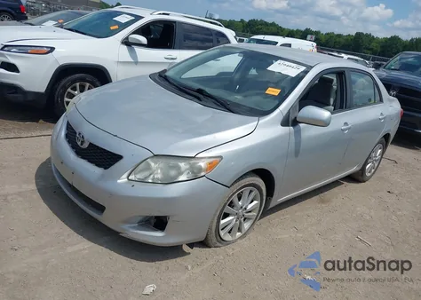 2009 Toyota Corolla Xle from USA, damaged, VIN JTDBL40E599024970